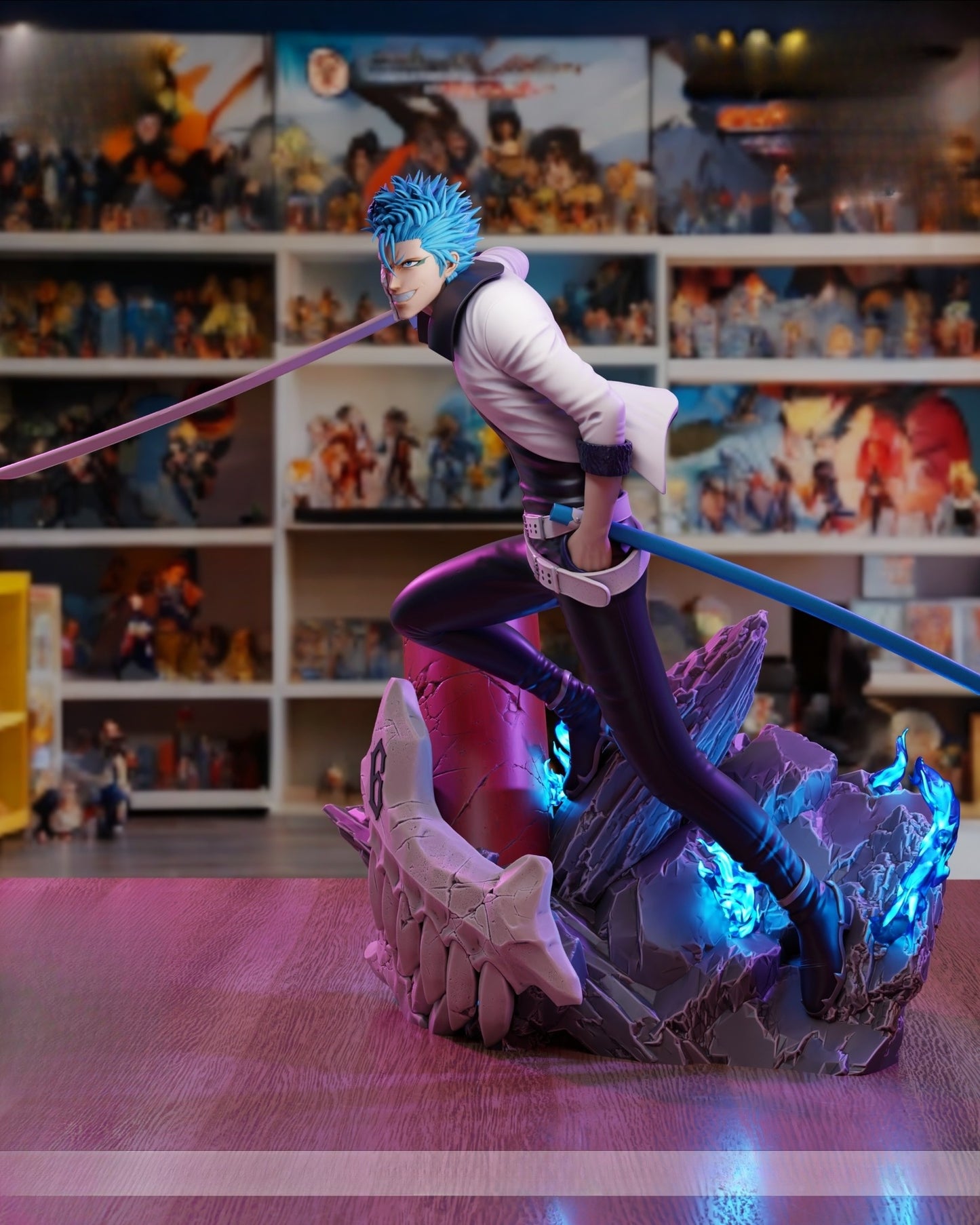 3355 Grimmjow Jaegerjaquez - Bleach - STL 3D Print Files