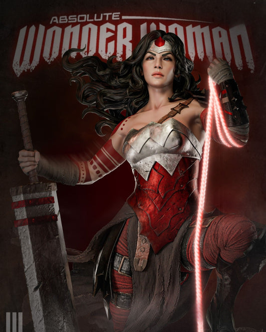 3840 Wonder Woman - DC Comics - STL 3D Print Files
