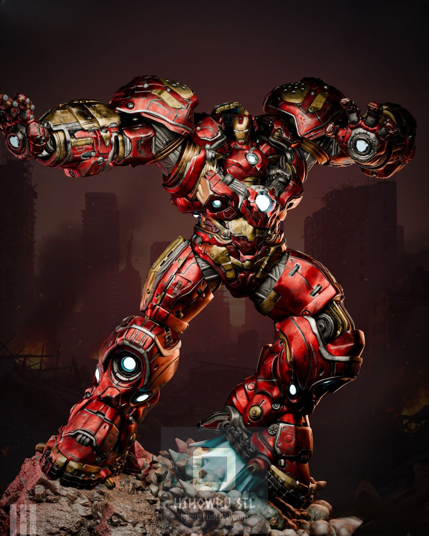 4488 Hulkbuster - Marvel Comics - STL 3D Print Files