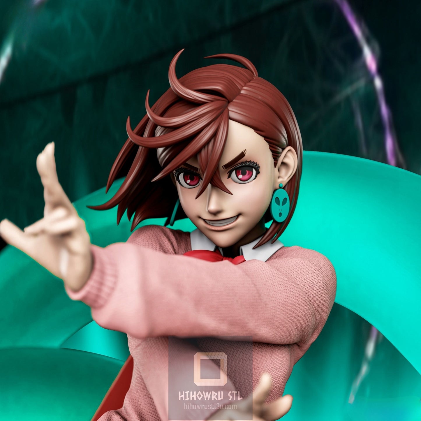 4566 Momo Ayase - Dandadan - STL 3D Print Files