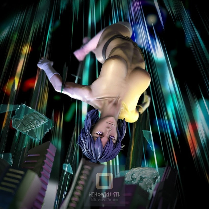 4852 Motoko Kusanagi NSFW - Ghost in the Shell  - STL 3D Print Files