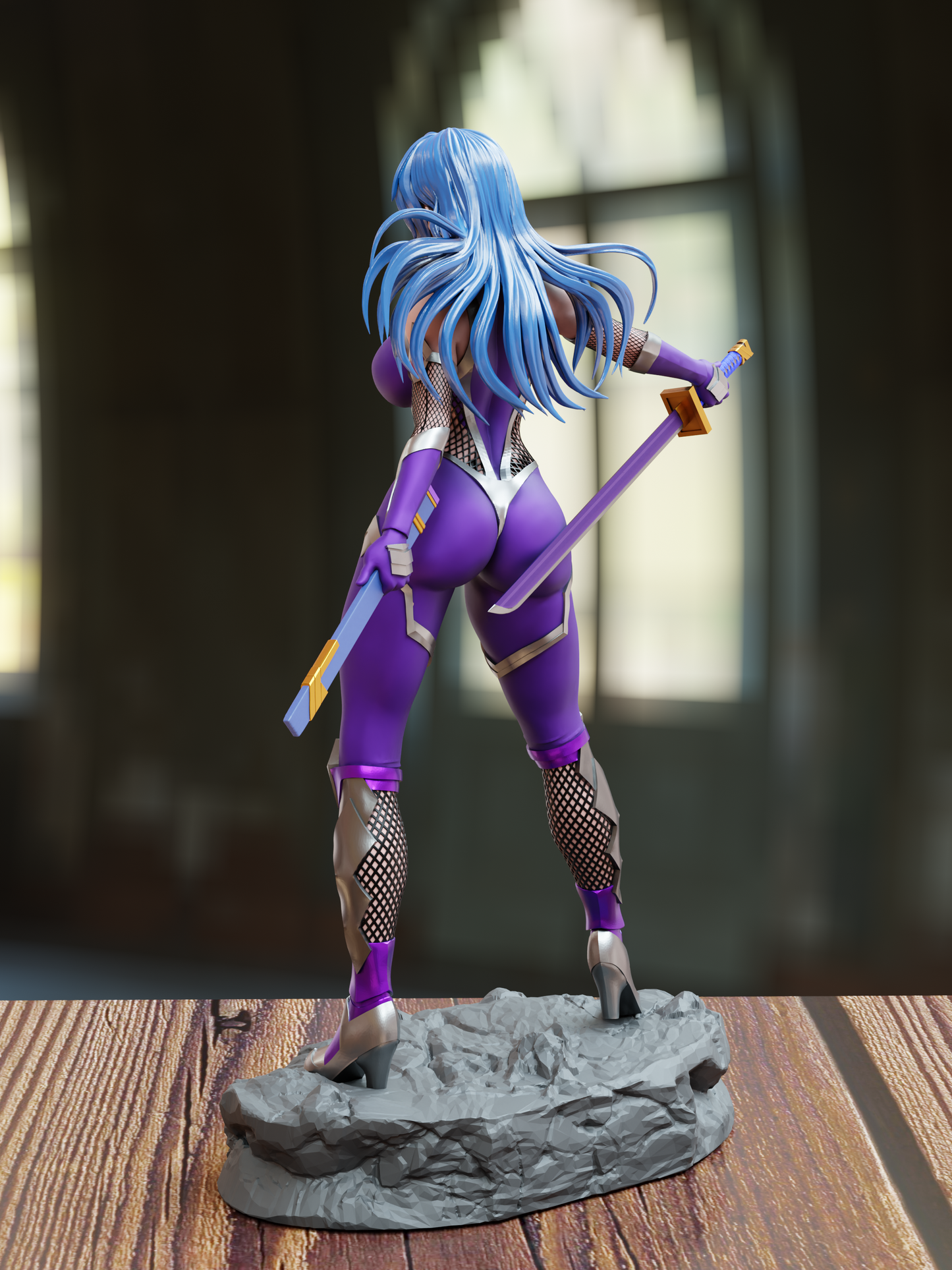 2216 Igawa Asagi NSFW - Taimanin - STL 3D Print Files