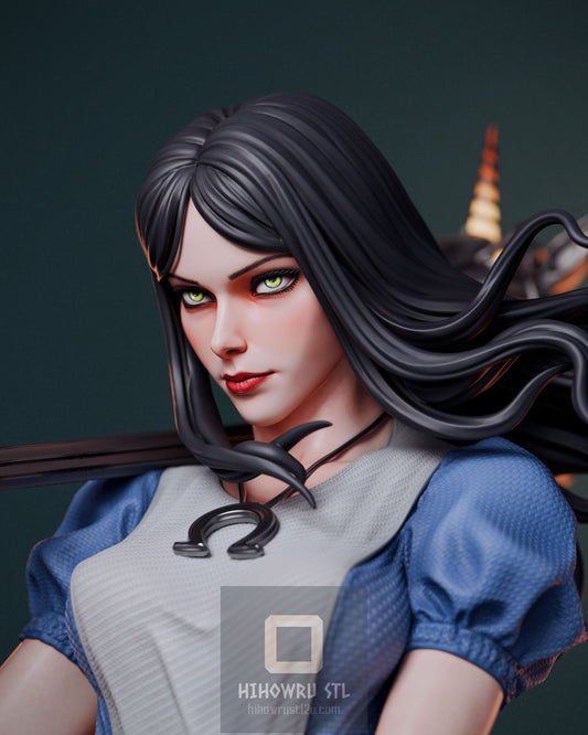 4450 Alice Liddell NSFW - ALICE Madness Returns - STL 3D Print Files