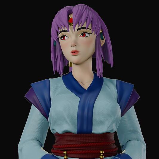 3188 Ayeka Masaki Jurai NSFW - Tenchi Muyo - STL 3D Print Files