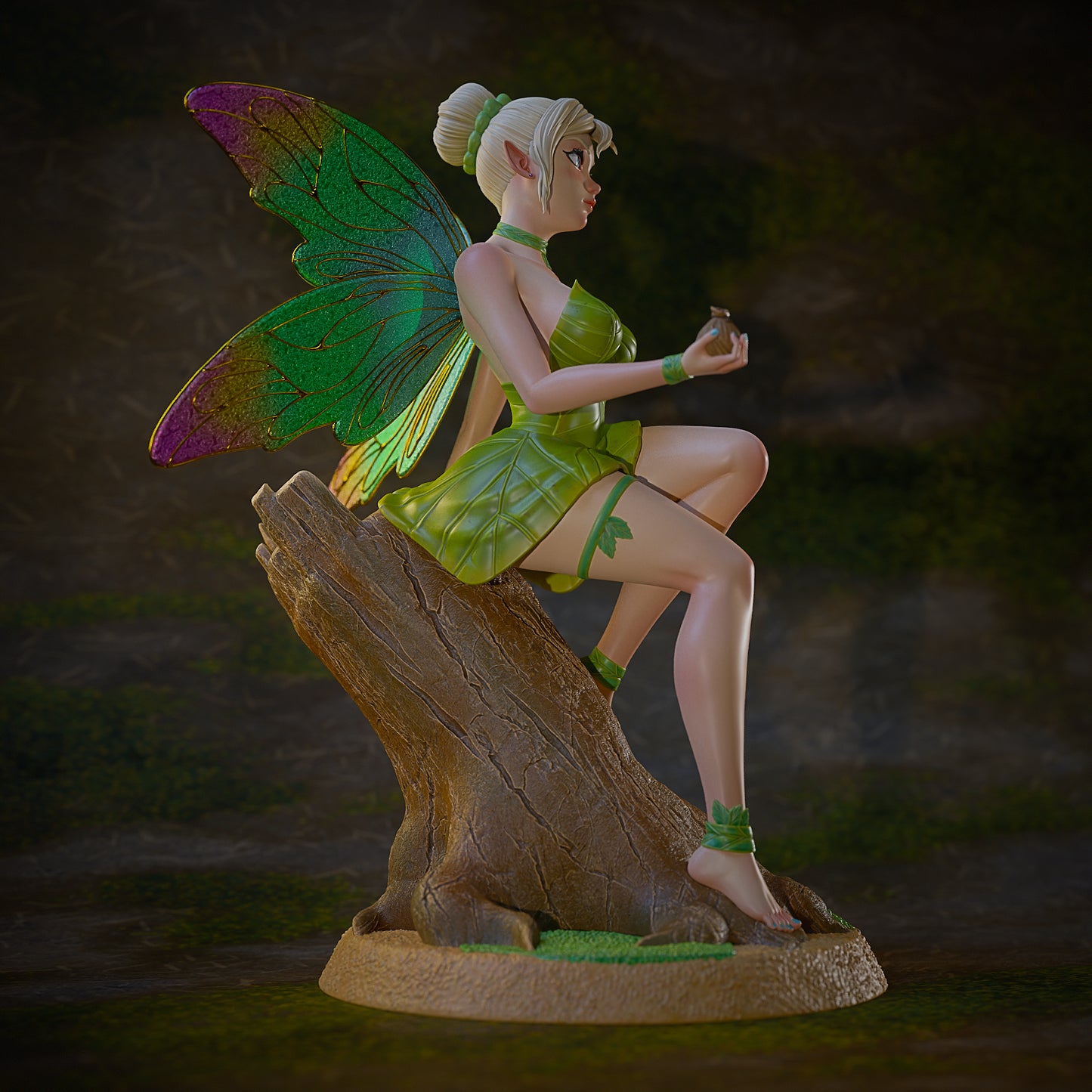 3167 Tinker Bell NSFW - Peter Pan - STL 3D Print Files