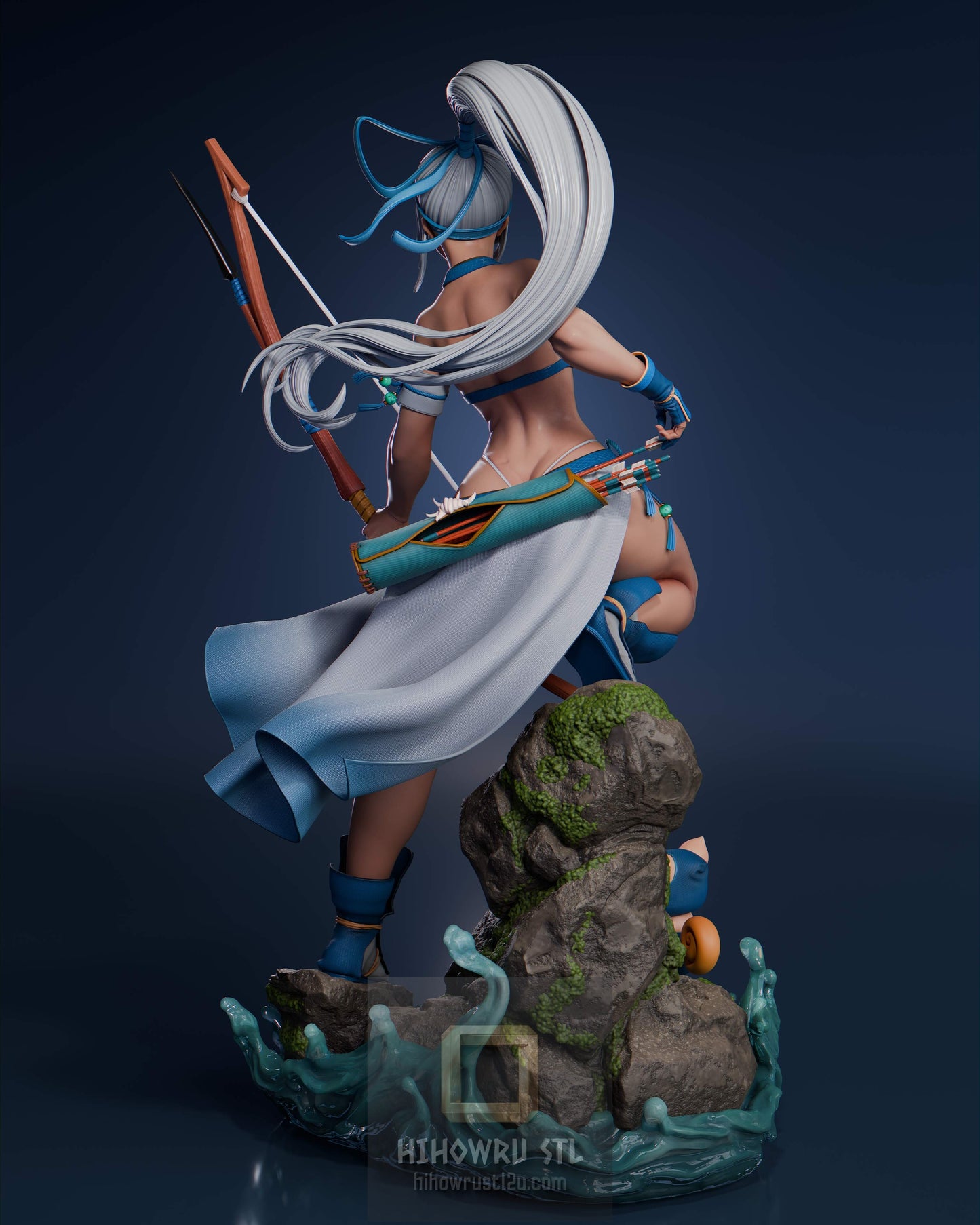 5048 Mina Majikina NSFW - Samurai Shodown - STL 3D Print Files