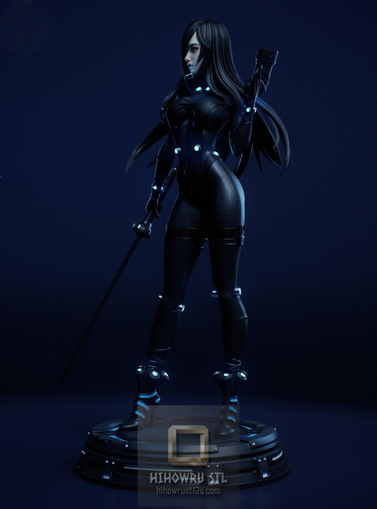5658 Reika Shimohira NSFW - Gantz - STL 3D Print Files