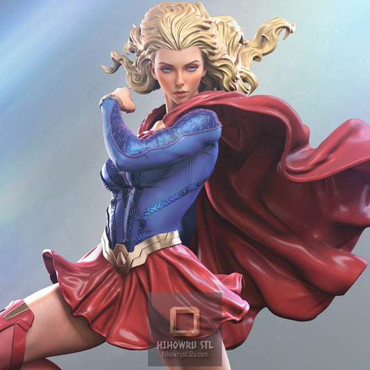 5615 Supergirl - DC Comics - STL 3D Print Files