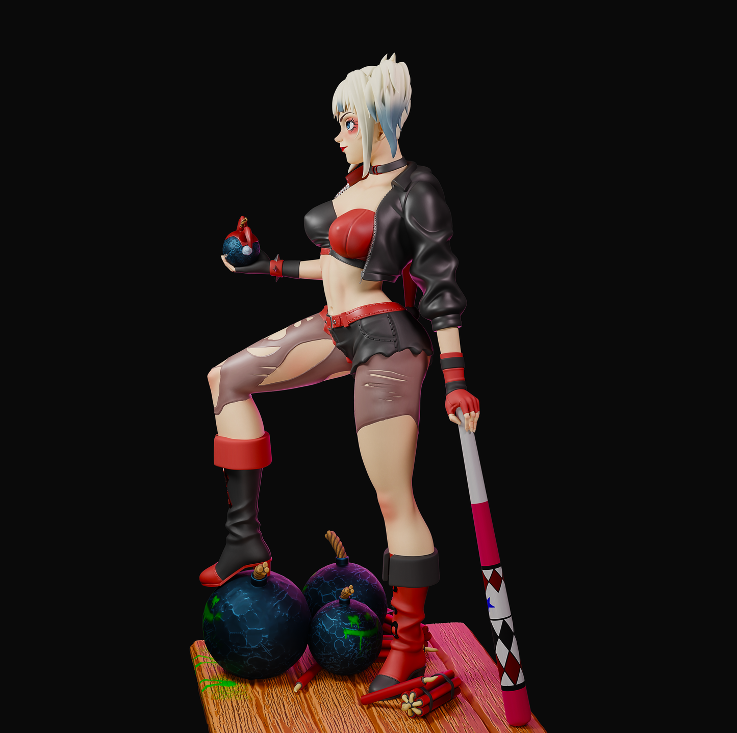 2740 Harley Quinn NSFW - DC Comics - STL 3D Print Files