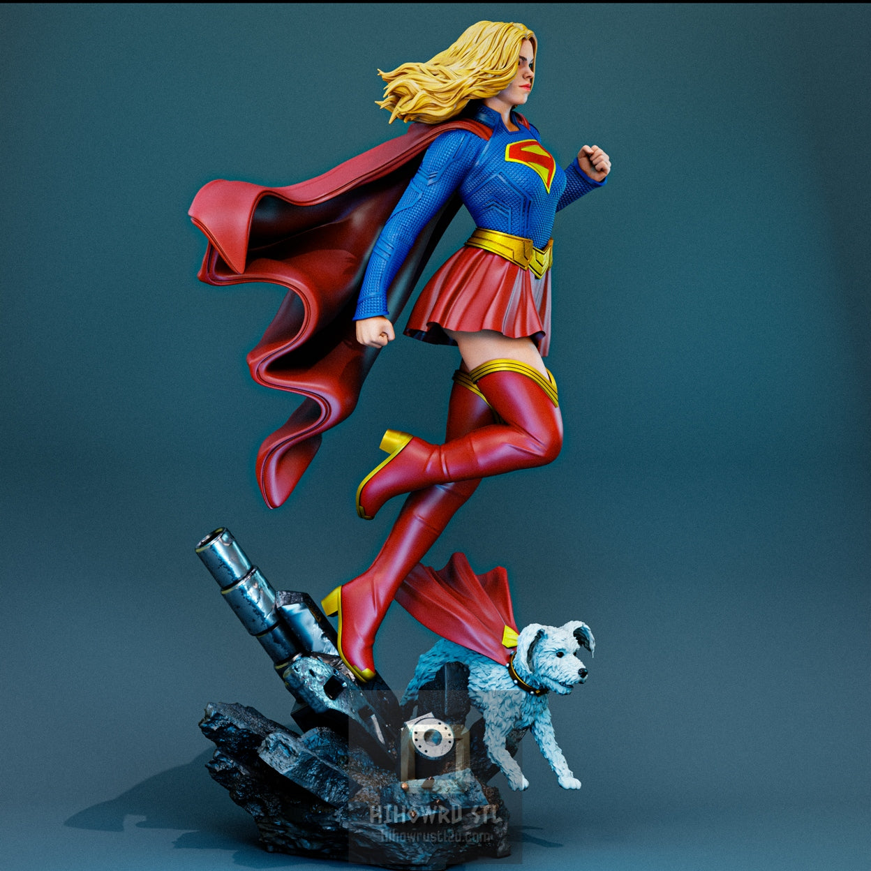 4936 Supergirl - DC Comics - STL 3D Print Files