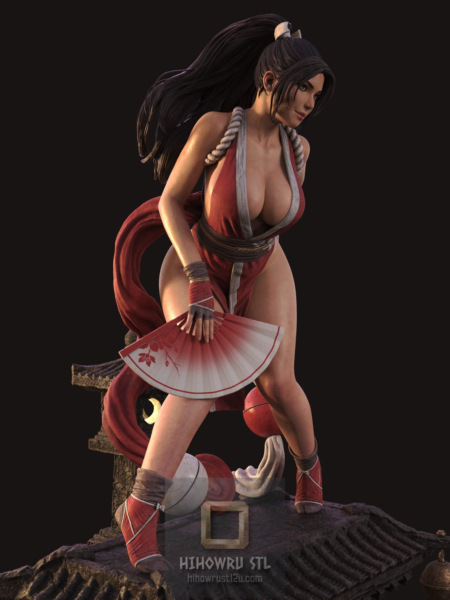 5468 Mai Shiranui - King of Fighters - STL 3D Print Files