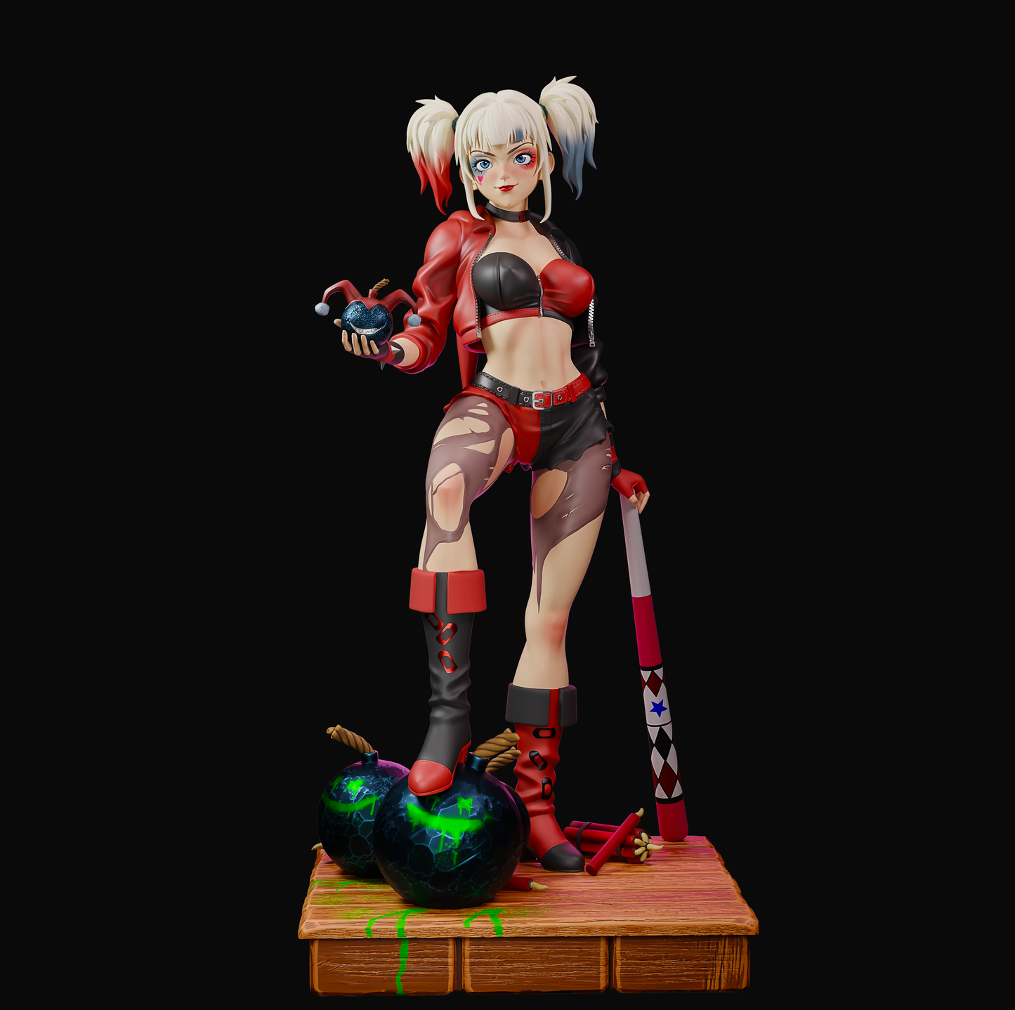 2740 Harley Quinn NSFW - DC Comics - STL 3D Print Files