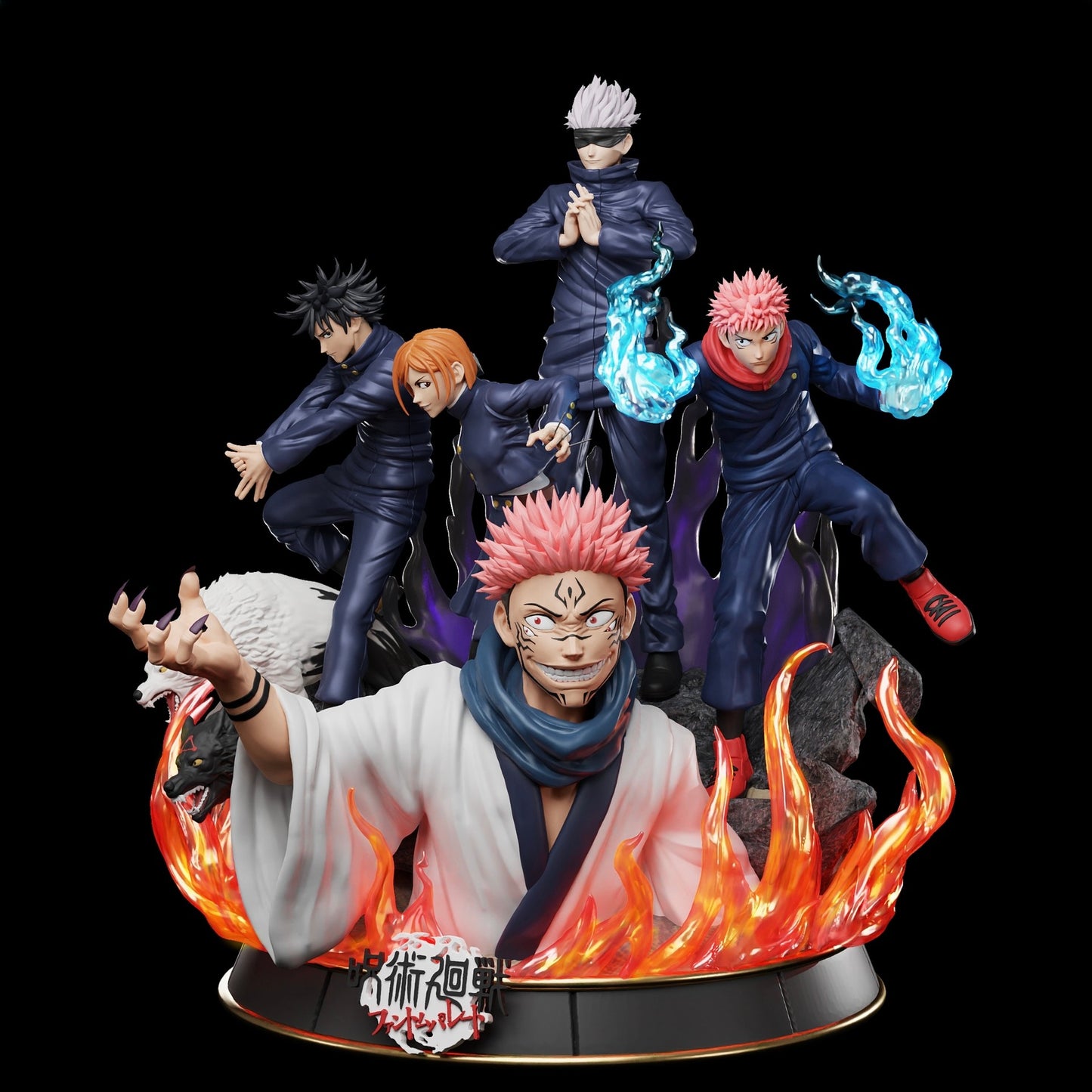 1721 Jujutsu Kaisen Diorama - STL 3D Print Files