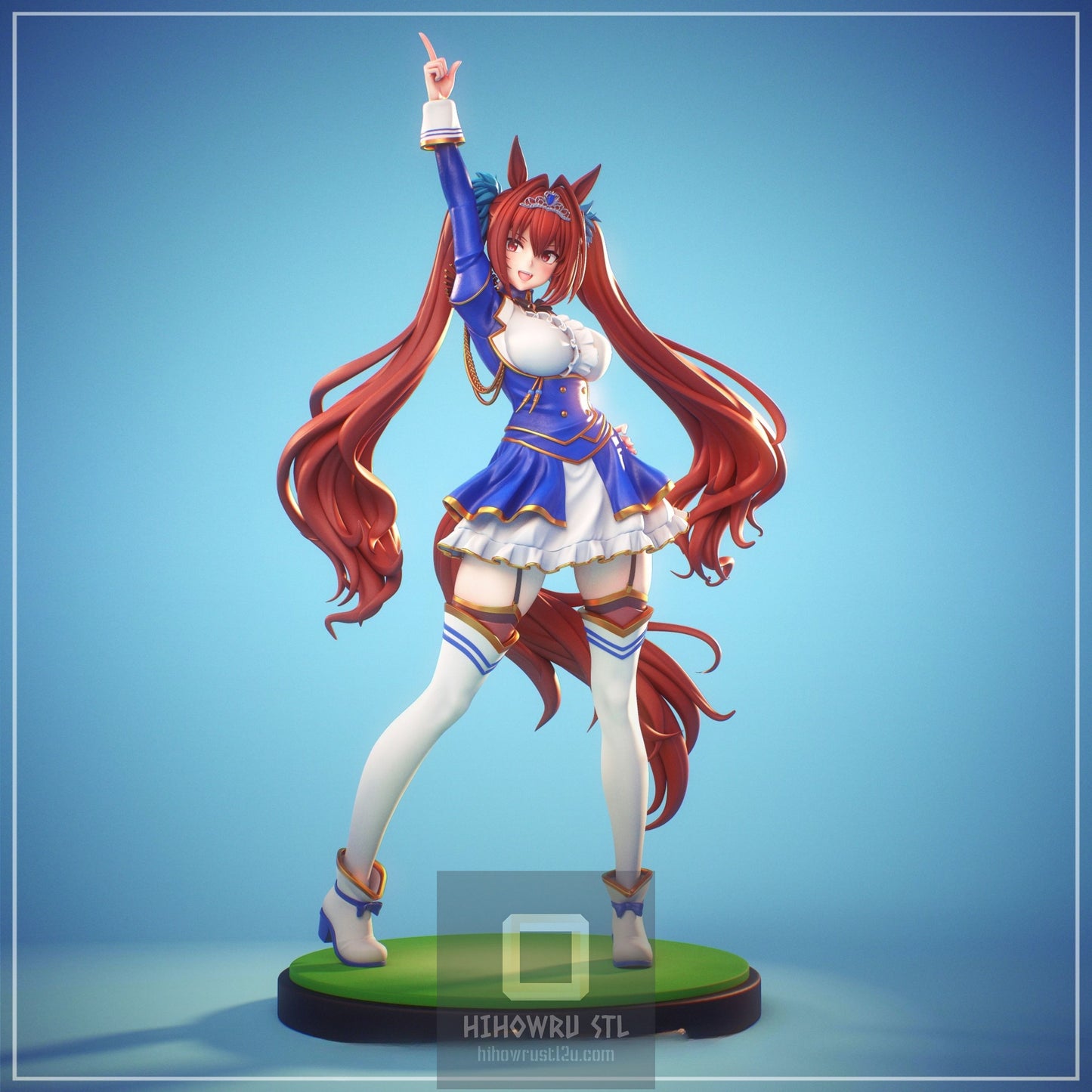 4654 Daiwa Scarlet - Umamusume - STL 3D Print Files