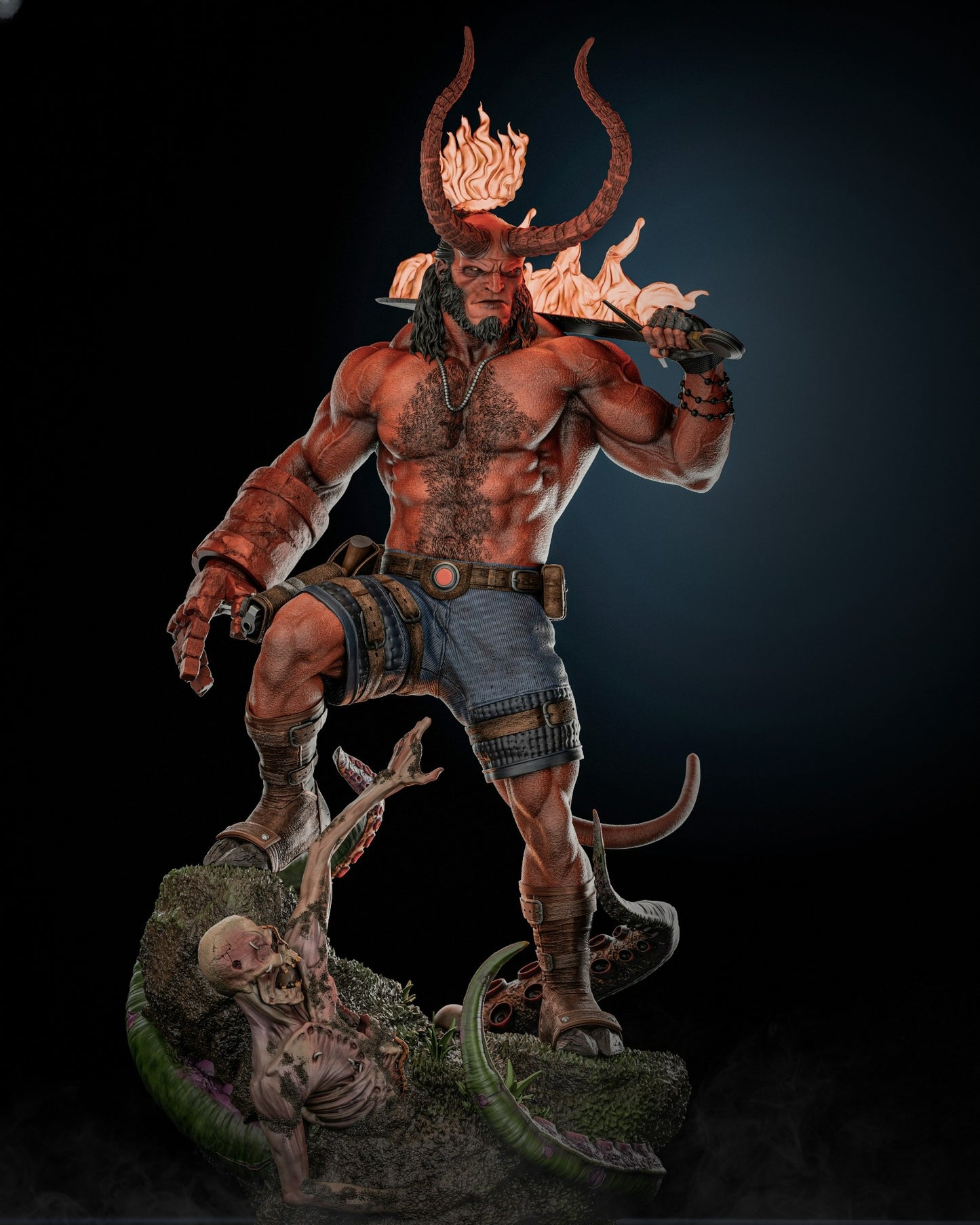 3157 Hellboy - STL 3D Print Files