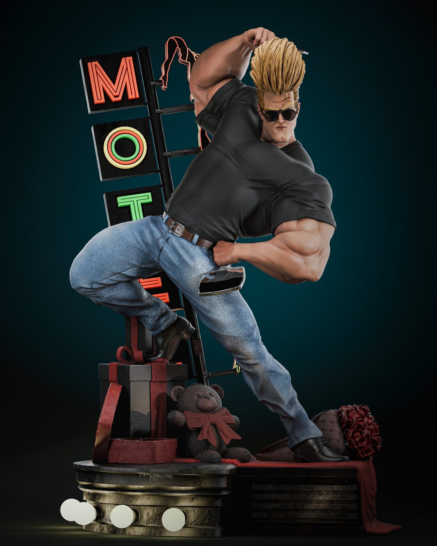 3215 Johnny Bravo - STL 3D Print Files