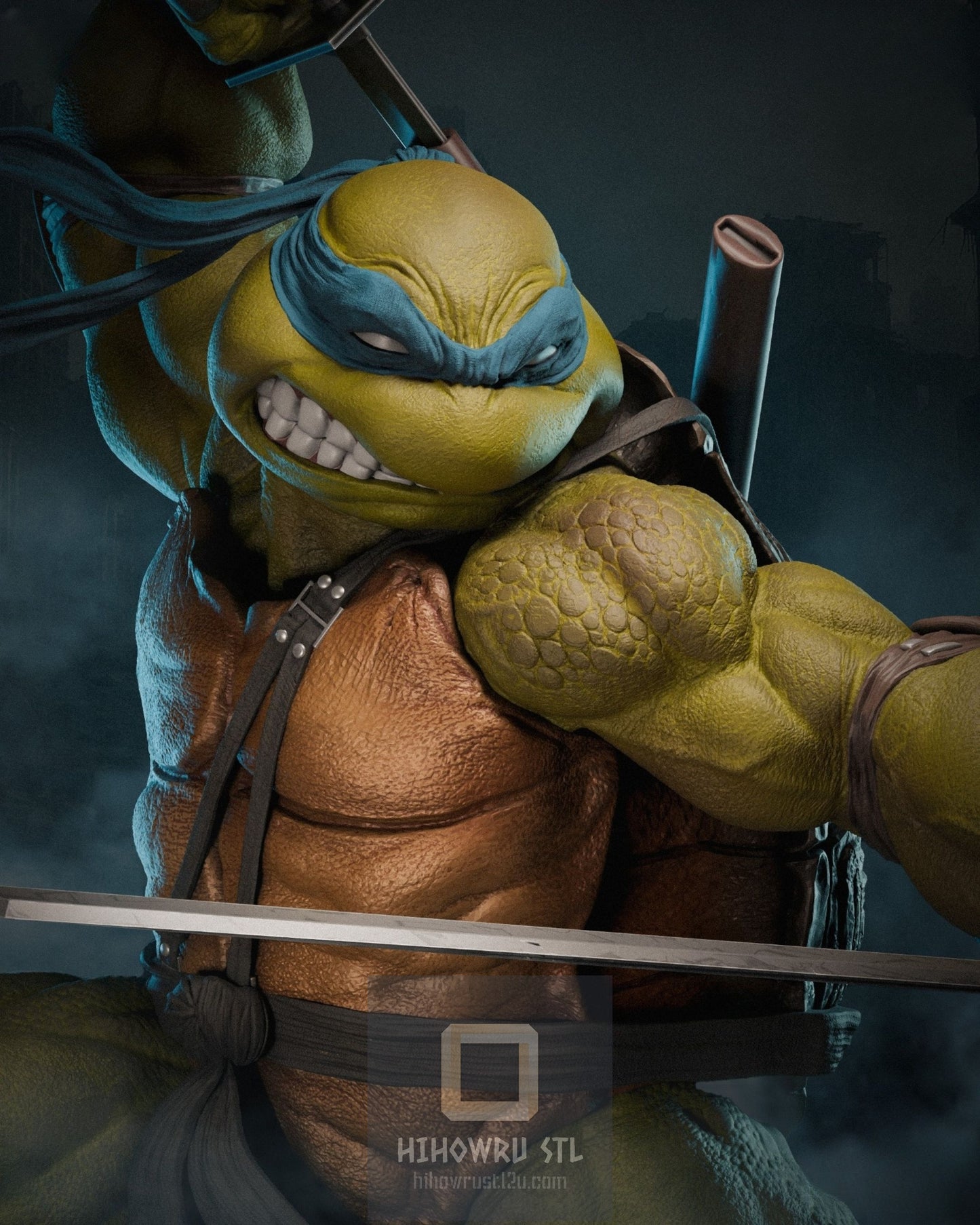 4356 Leonardo - TMNT - STL 3D Print Files