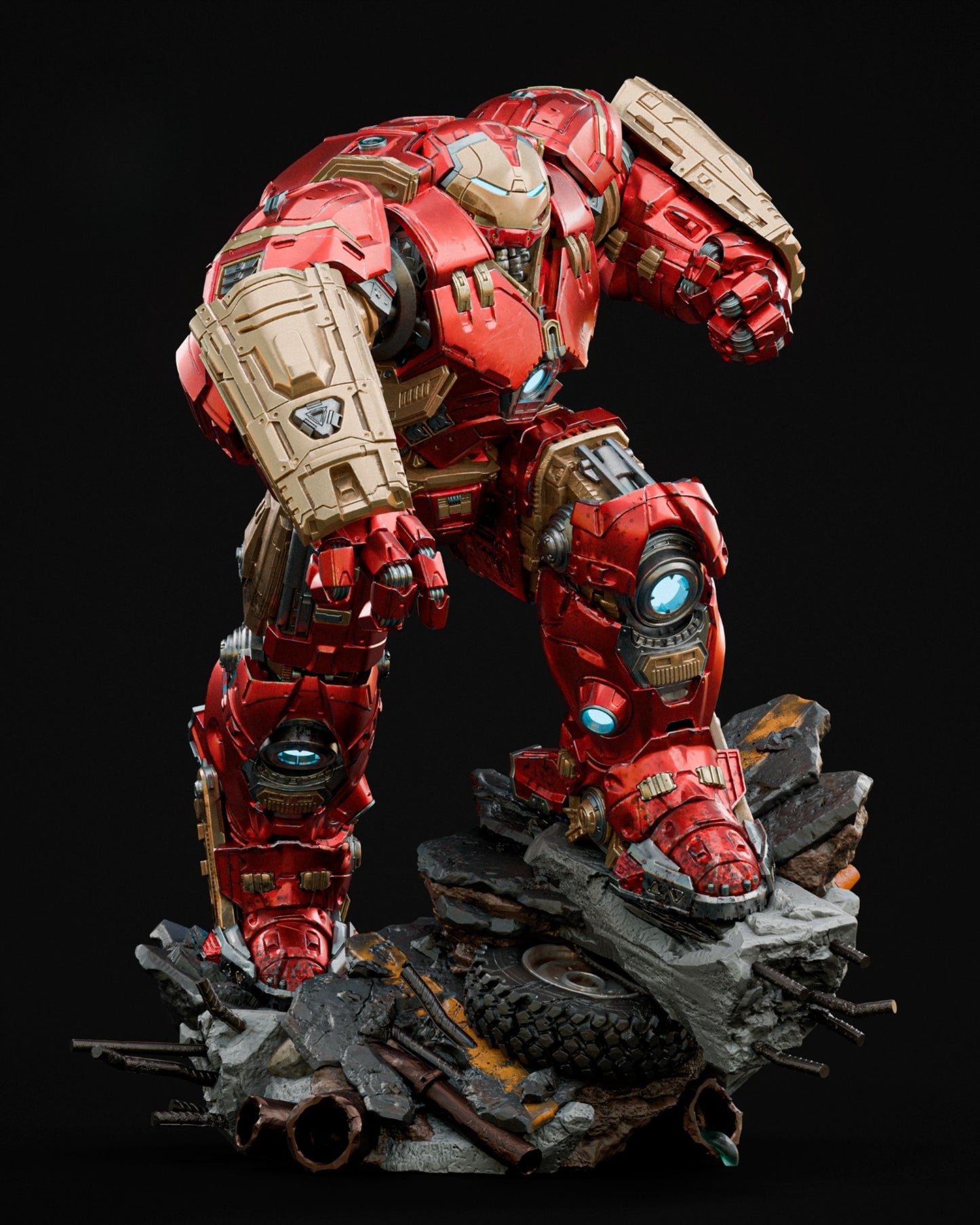 4420 Hulkbuster - Marvel Comics - STL 3D Print Files