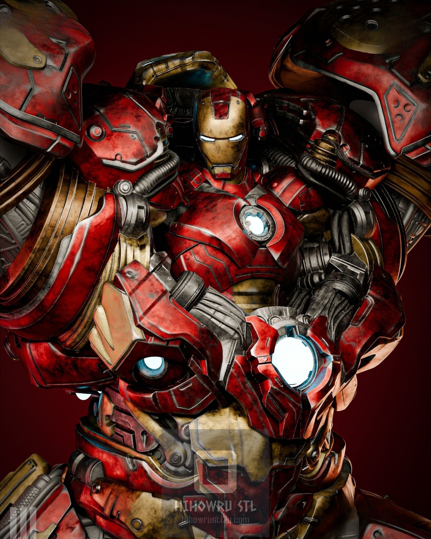 4488 Hulkbuster - Marvel Comics - STL 3D Print Files