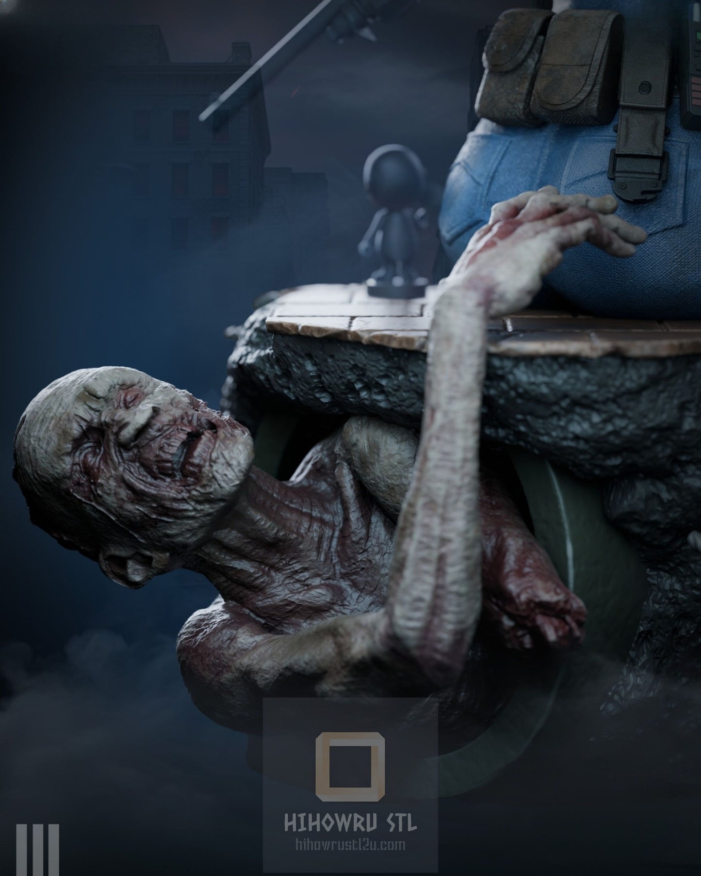 4528 Jill Valentine - Resident Evil - STL 3D Print Files