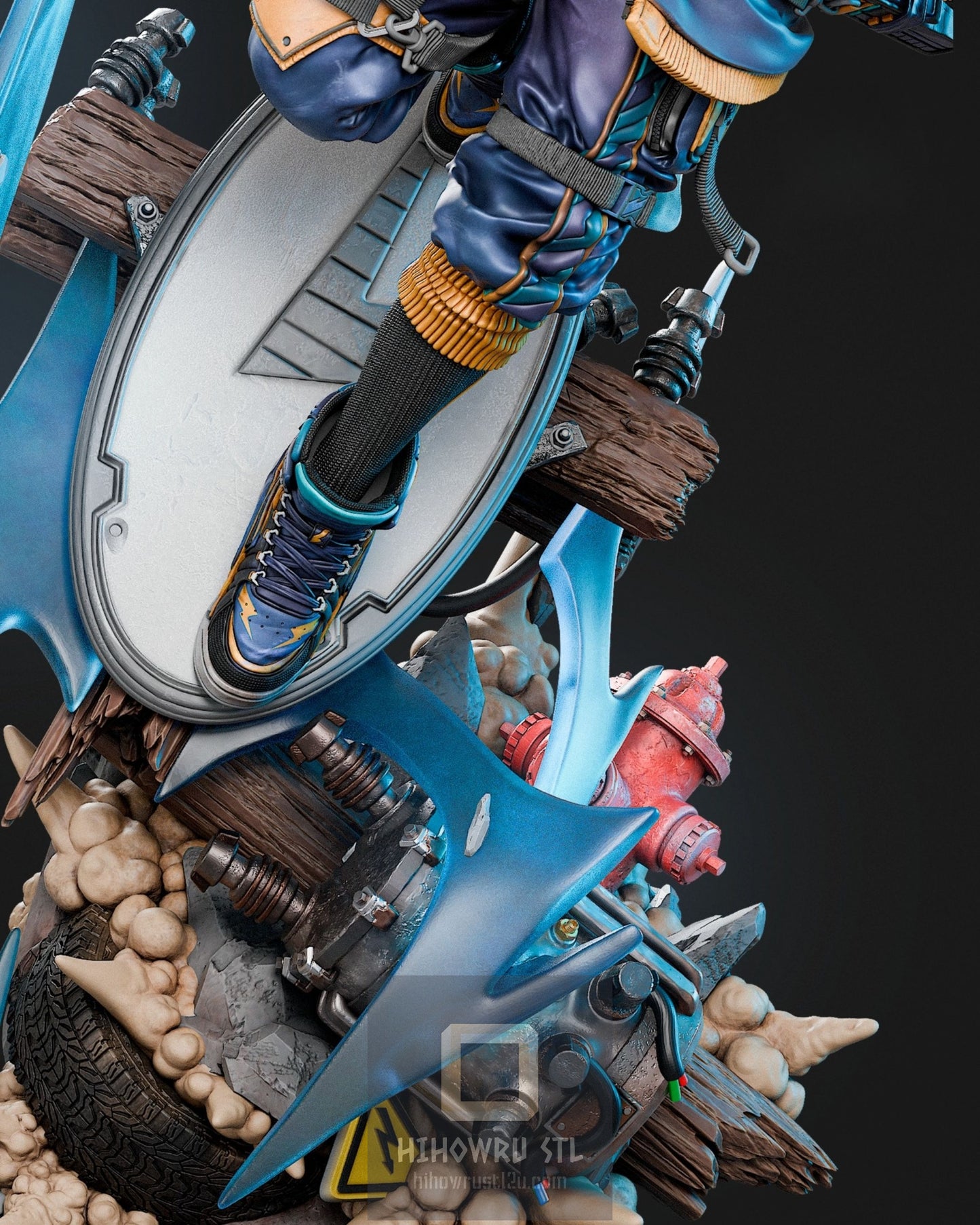 4567 Static Shock - DC Comics - STL 3D Print Files