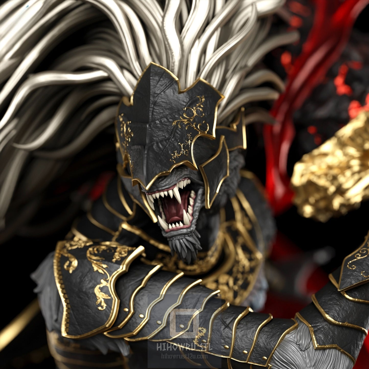 4577 Maliketh - Elden Ring - STL 3D Print Files