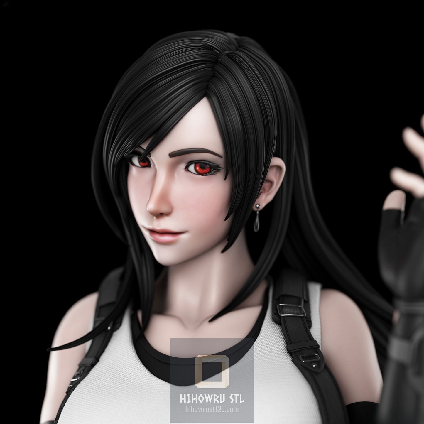 4604 Tifa Lockhart - Final Fantasy - STL 3D Print Files