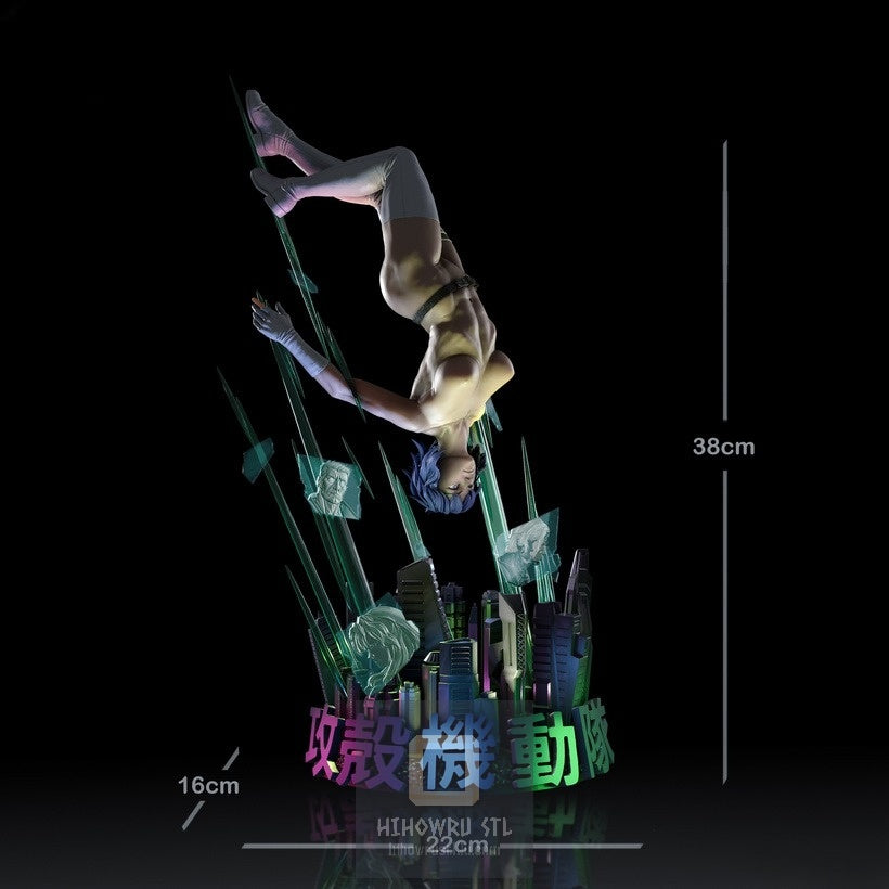 4852 Motoko Kusanagi NSFW - Ghost in the Shell  - STL 3D Print Files