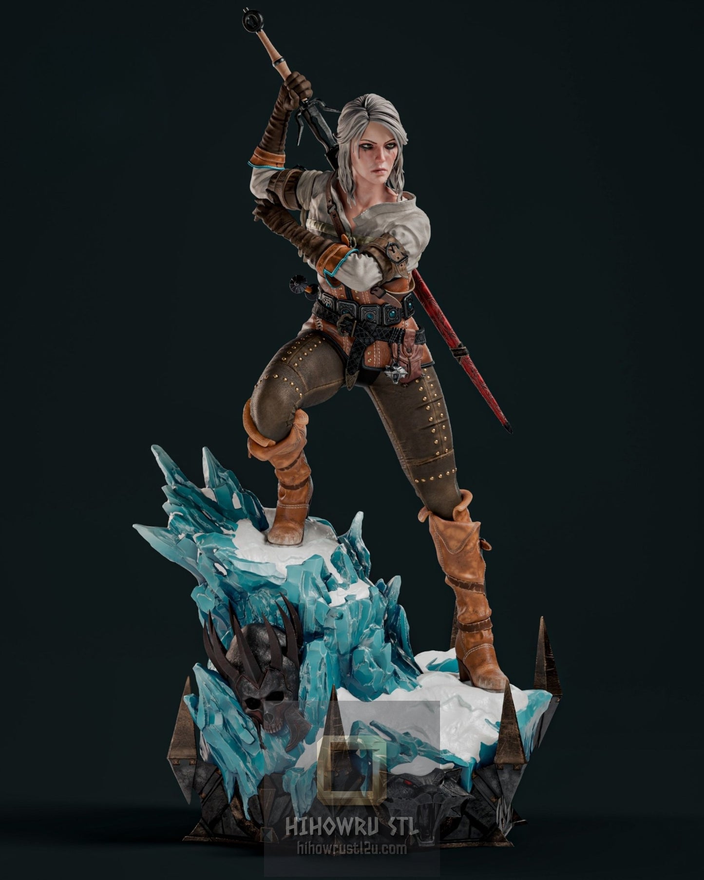 5312 CIRI - The Witcher IV - STL 3D Print Files