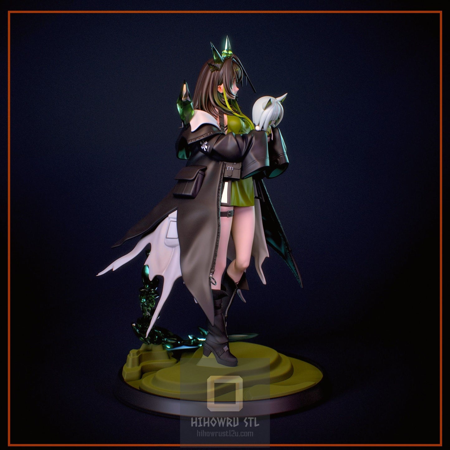 4854 Mon3tr - Arknights Terra - STL 3D Print Files