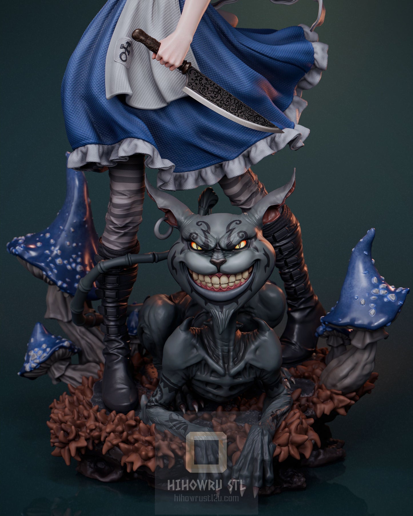 4450 Alice Liddell NSFW - ALICE Madness Returns - STL 3D Print Files