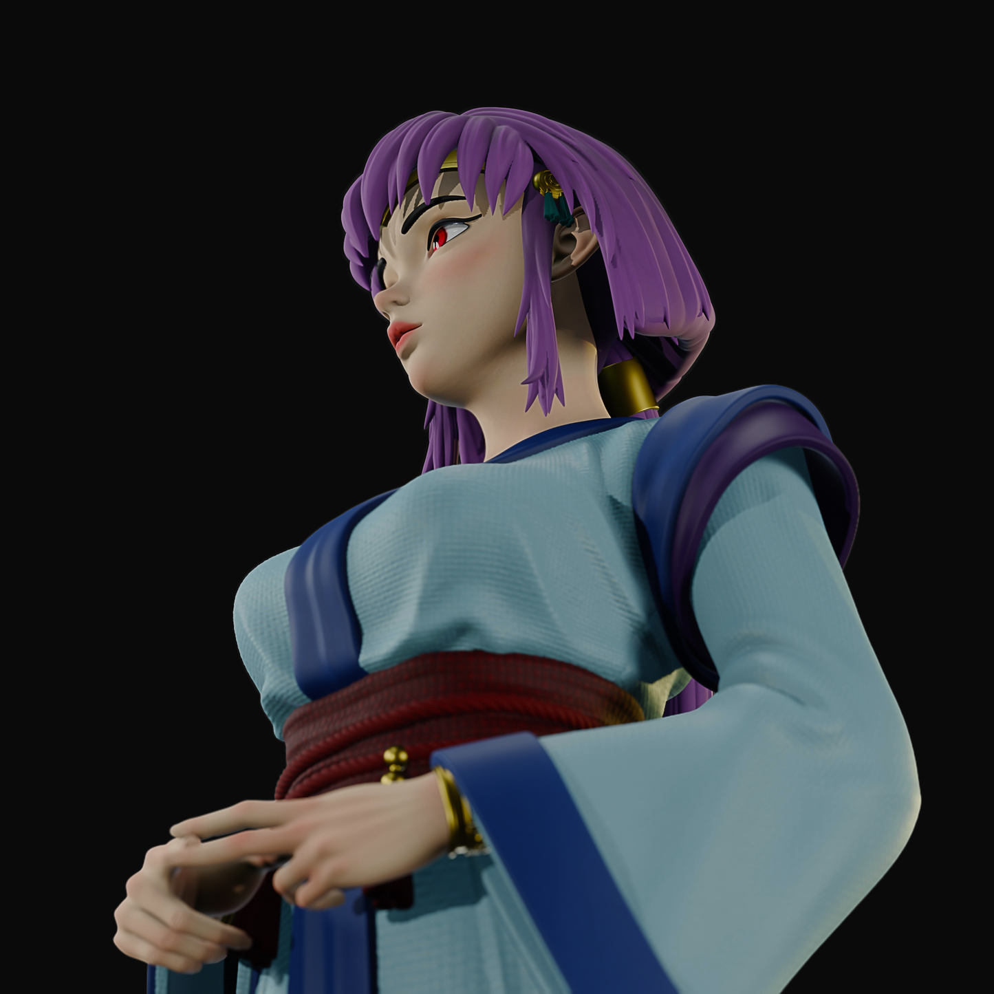 3188 Ayeka Masaki Jurai NSFW - Tenchi Muyo - STL 3D Print Files
