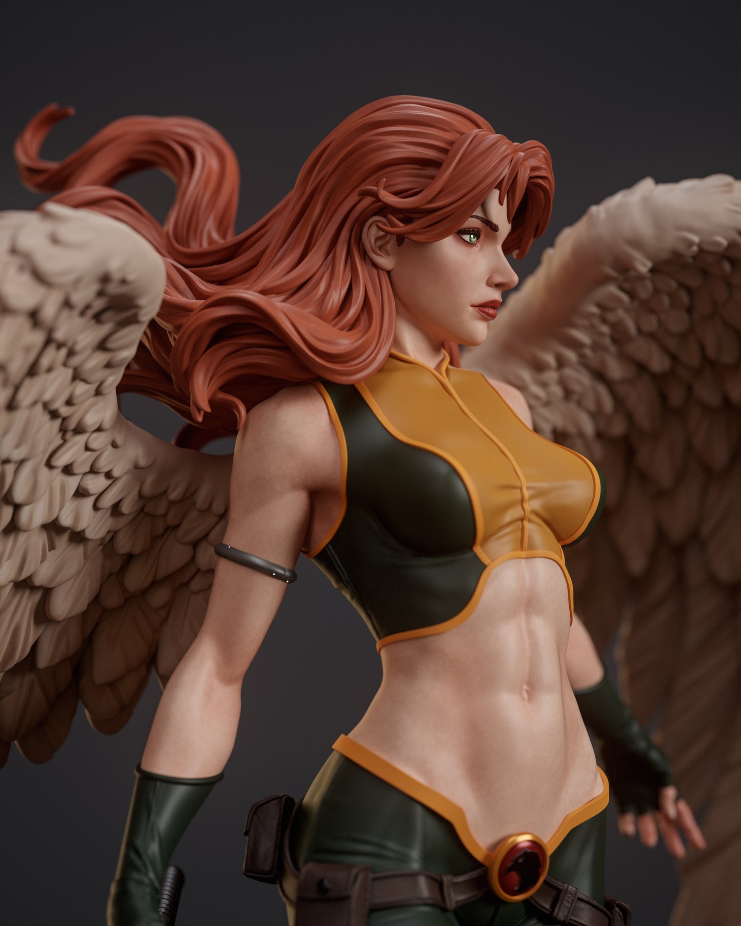 3323 Hawkgirl - DC Comics - STL 3D Print Files