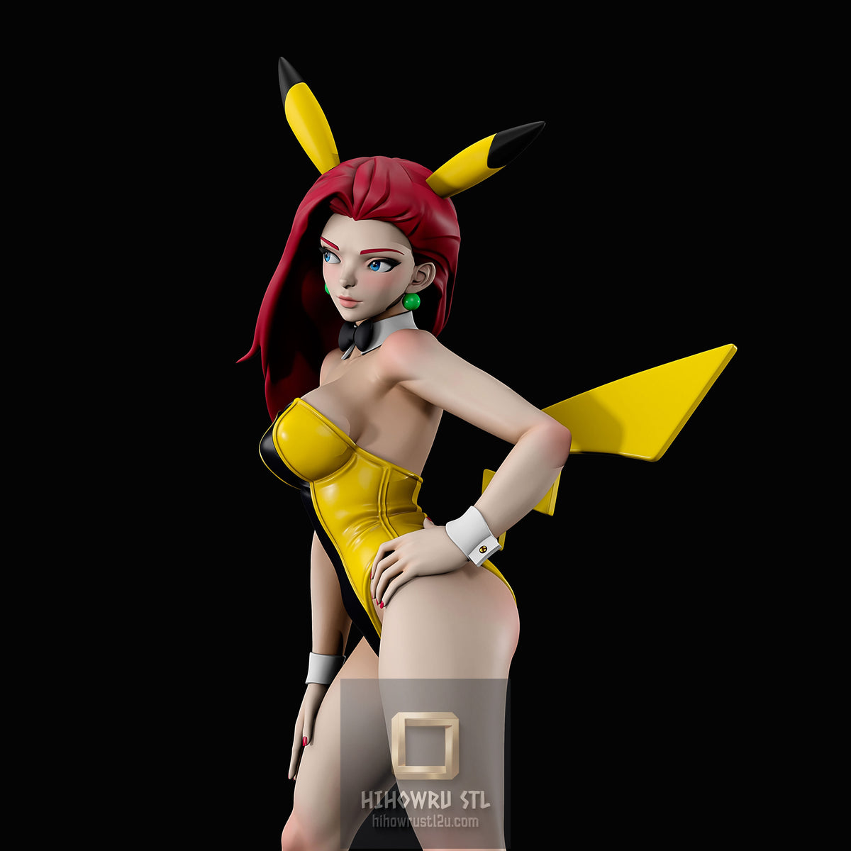 5619 Jessie NSFW - Pokemon - STL 3D Print Files