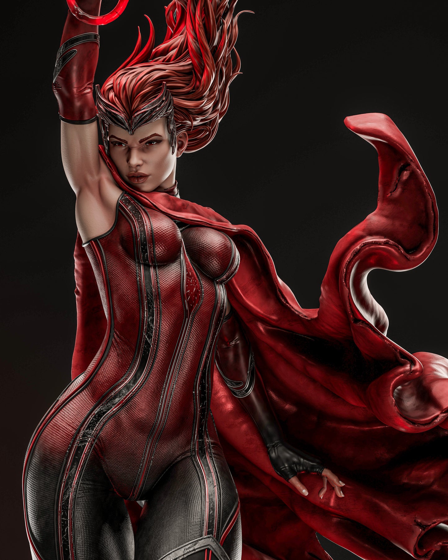 2207 Scarlet Witch - Wanda Maximoff - STL 3D Print Files