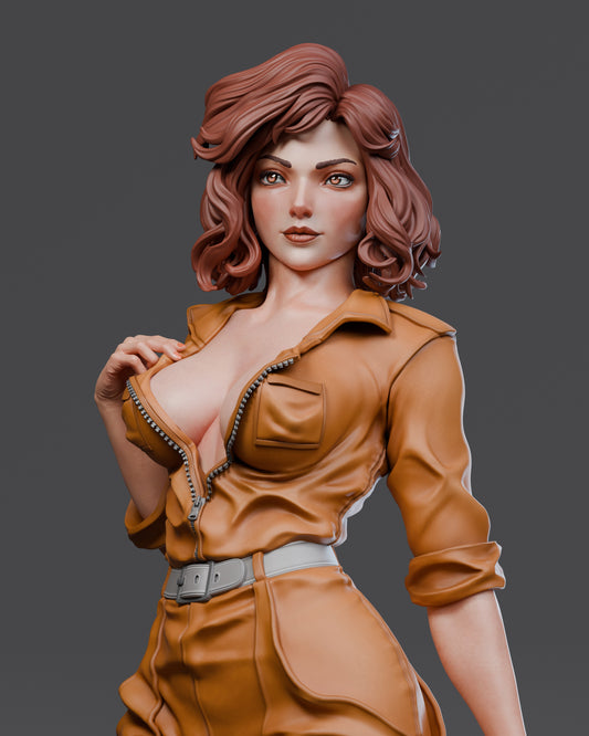 3820 April O'Neil - TMNT - STL 3D Print Files