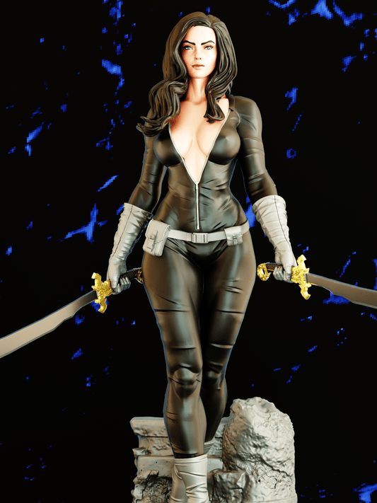 1638 Talia al Ghul - DC Comics - STL 3D Print Files 2