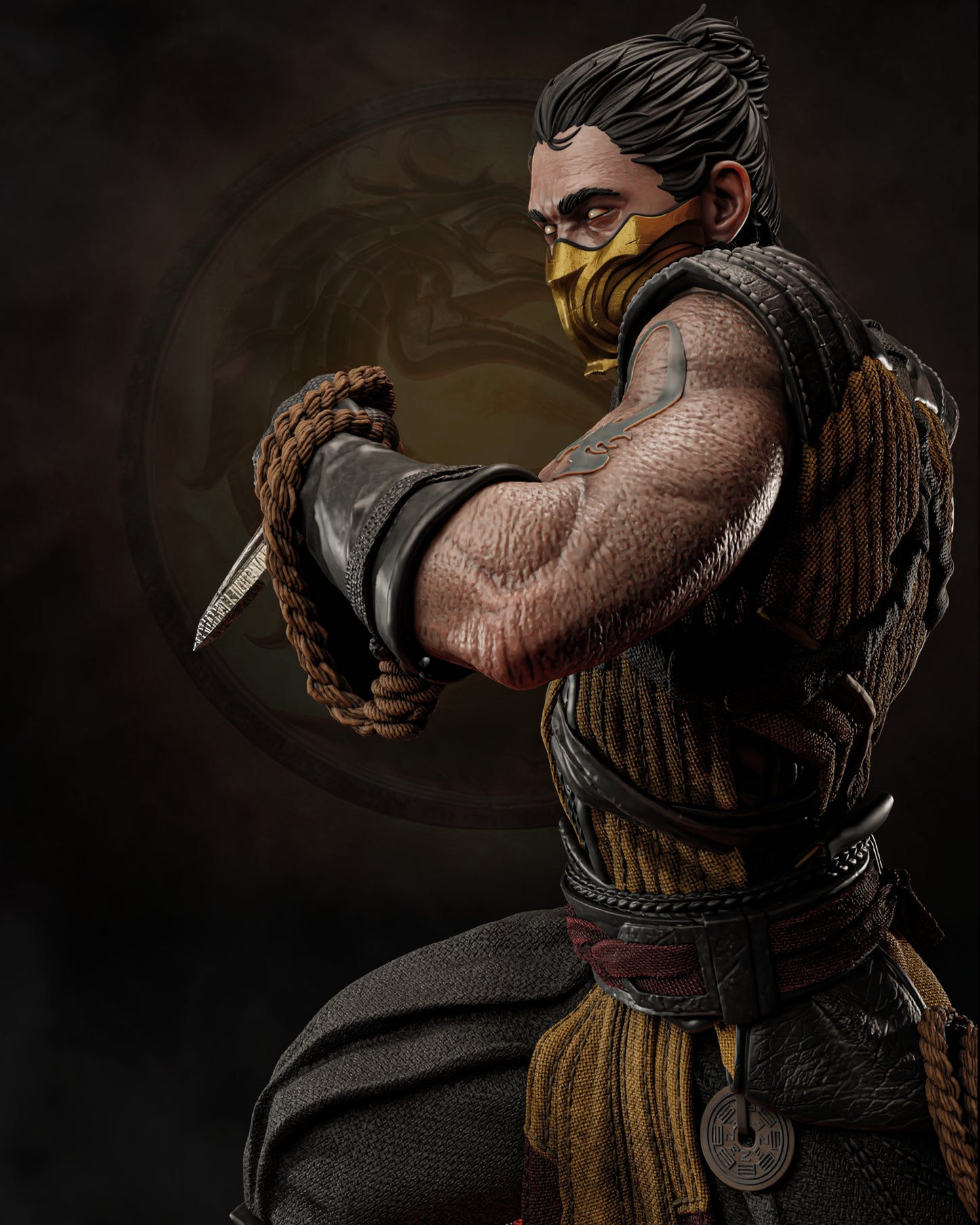 1976 Scorpion - Mortal Kombat - STL 3D Print Files