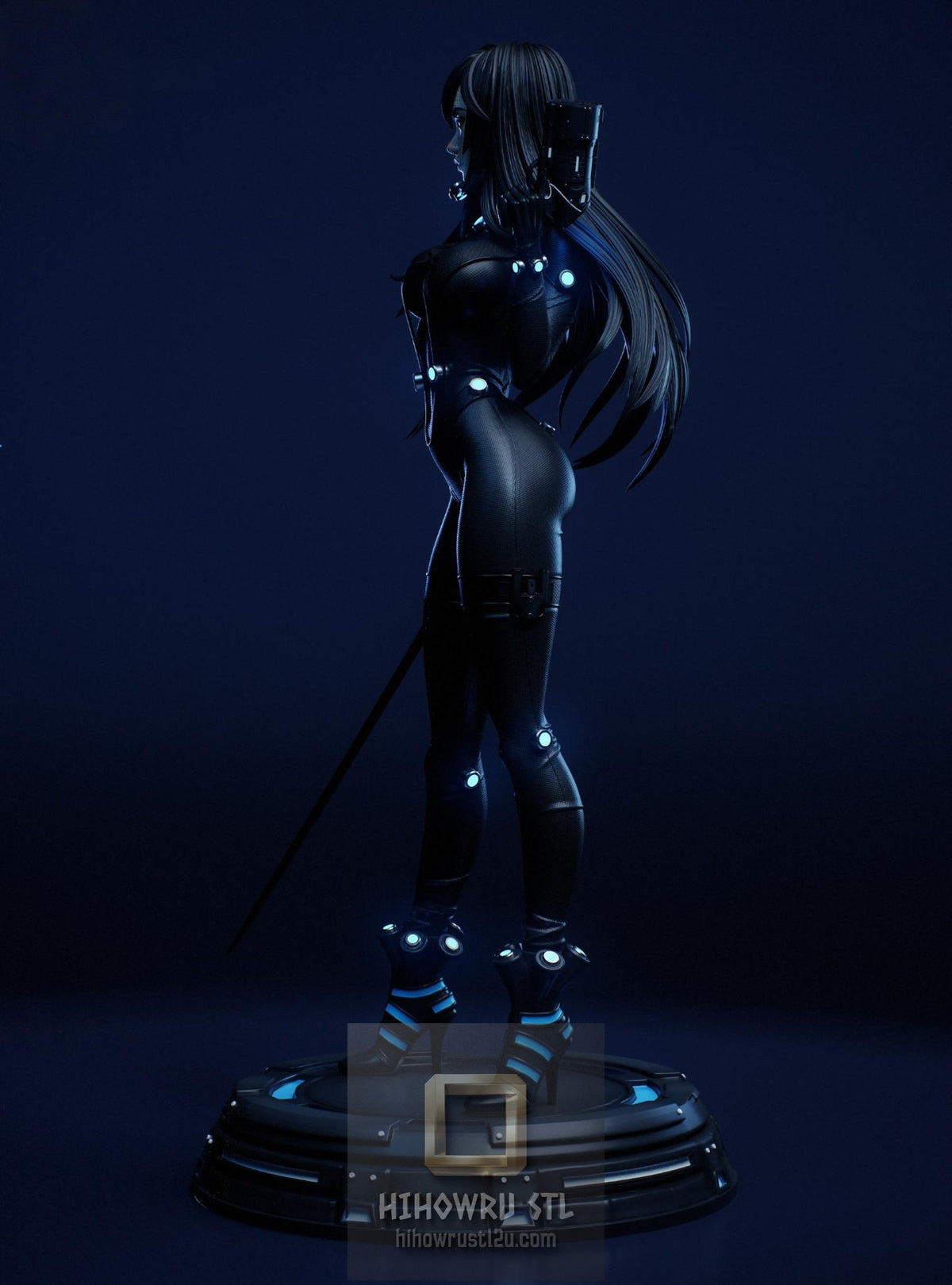 5658 Reika Shimohira NSFW - Gantz - STL 3D Print Files