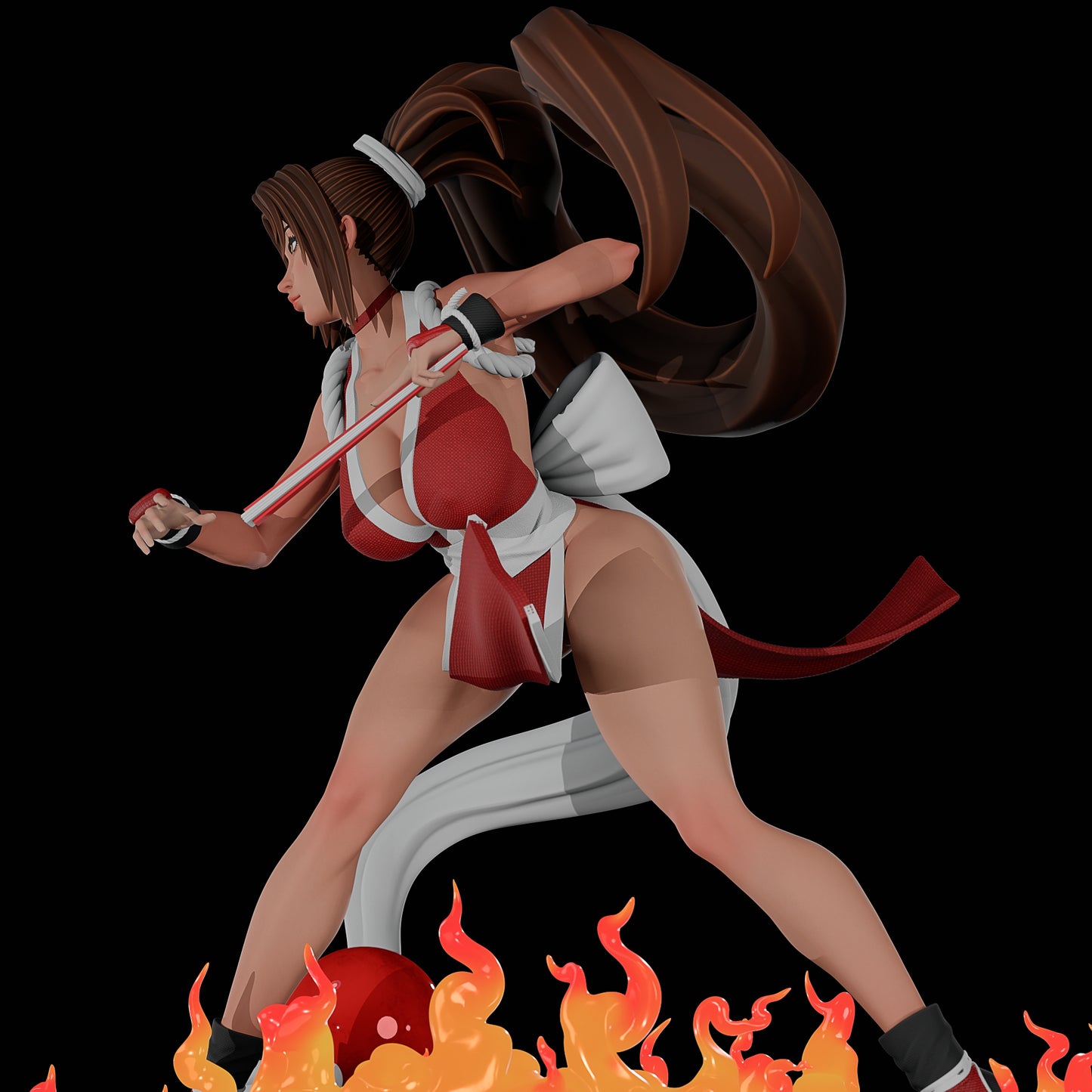 4014 Mai Shiranui NSFW - King of Fighters - STL 3D Print Files