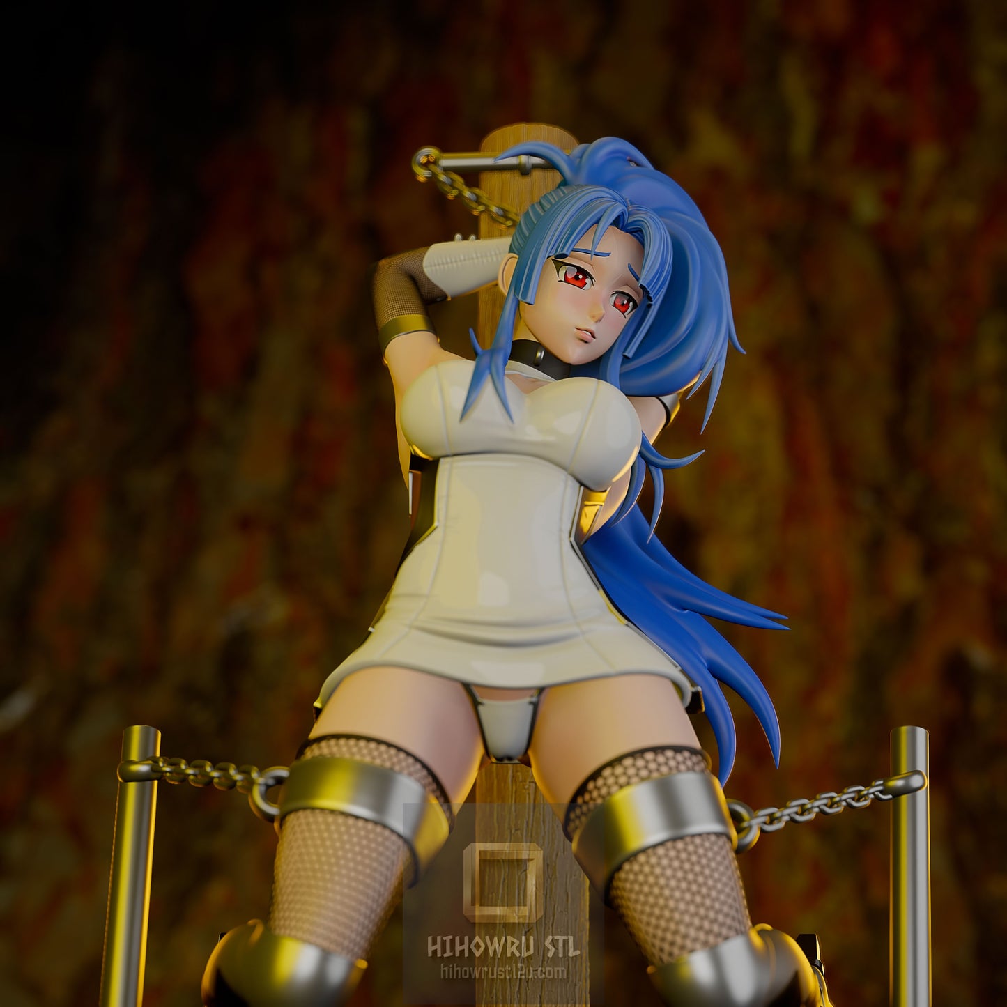 5066 Murasaki Yatsu NSFW - Taimanin - STL 3D Print Files