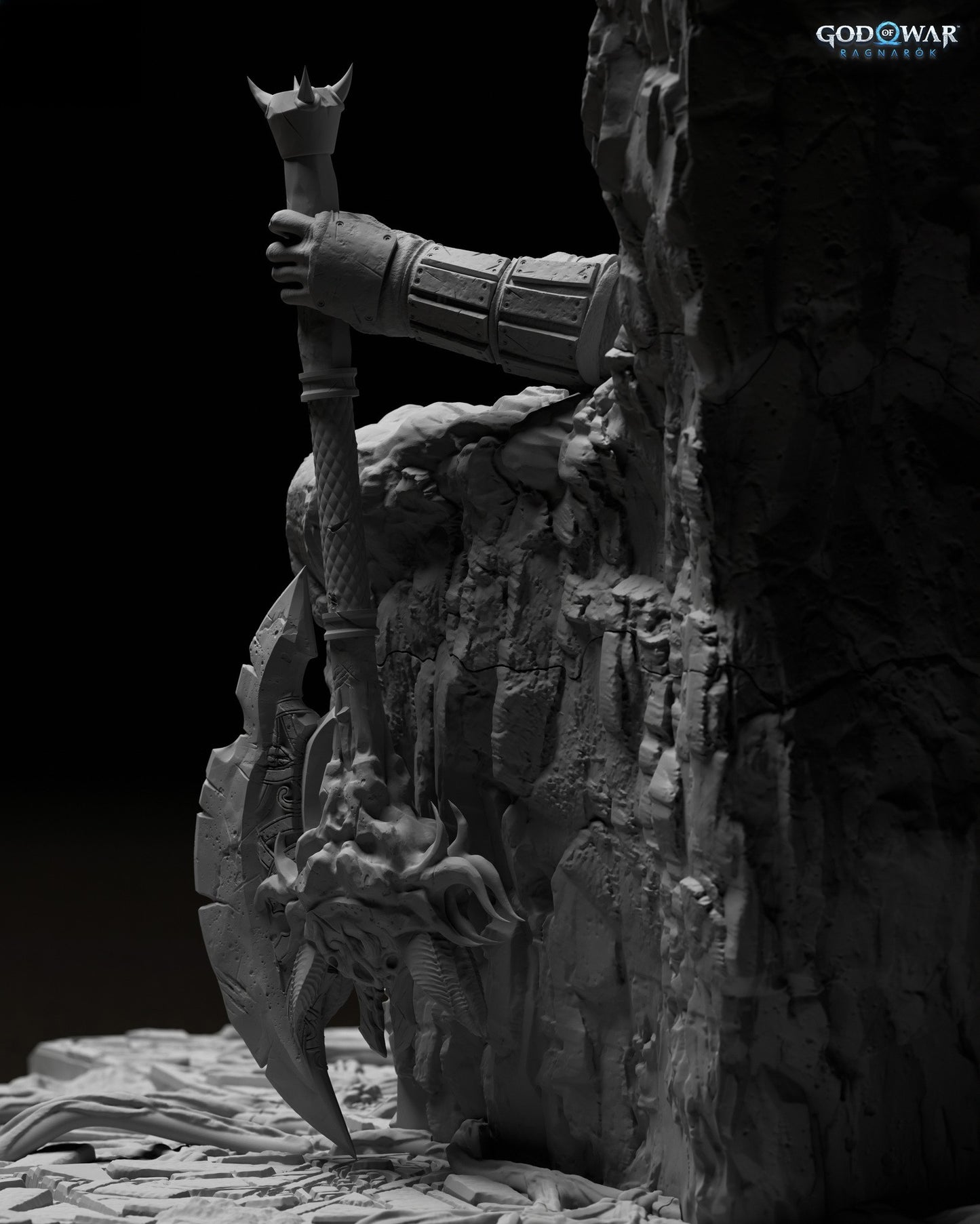 1758 Kratos - God of War - STL 3D Print Files