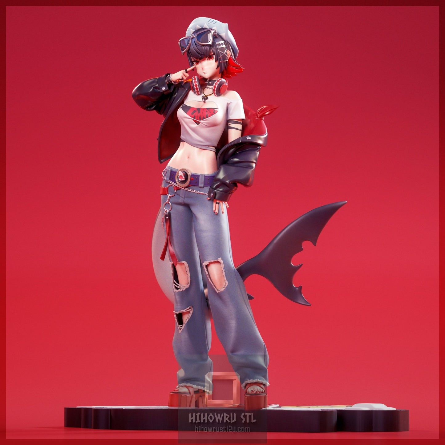 4962 Ellen Joe - Zenless Zone Zero - STL 3D Print Files