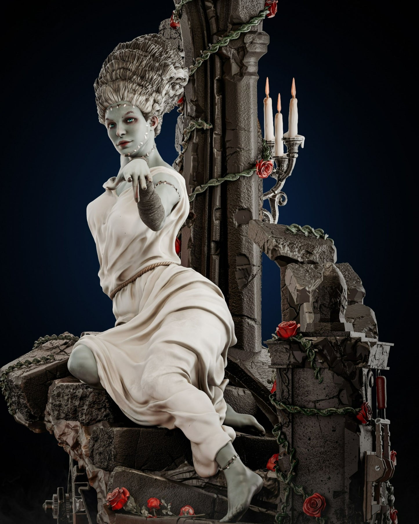 3121 Bride of Frankenstein - STL 3D Print Files