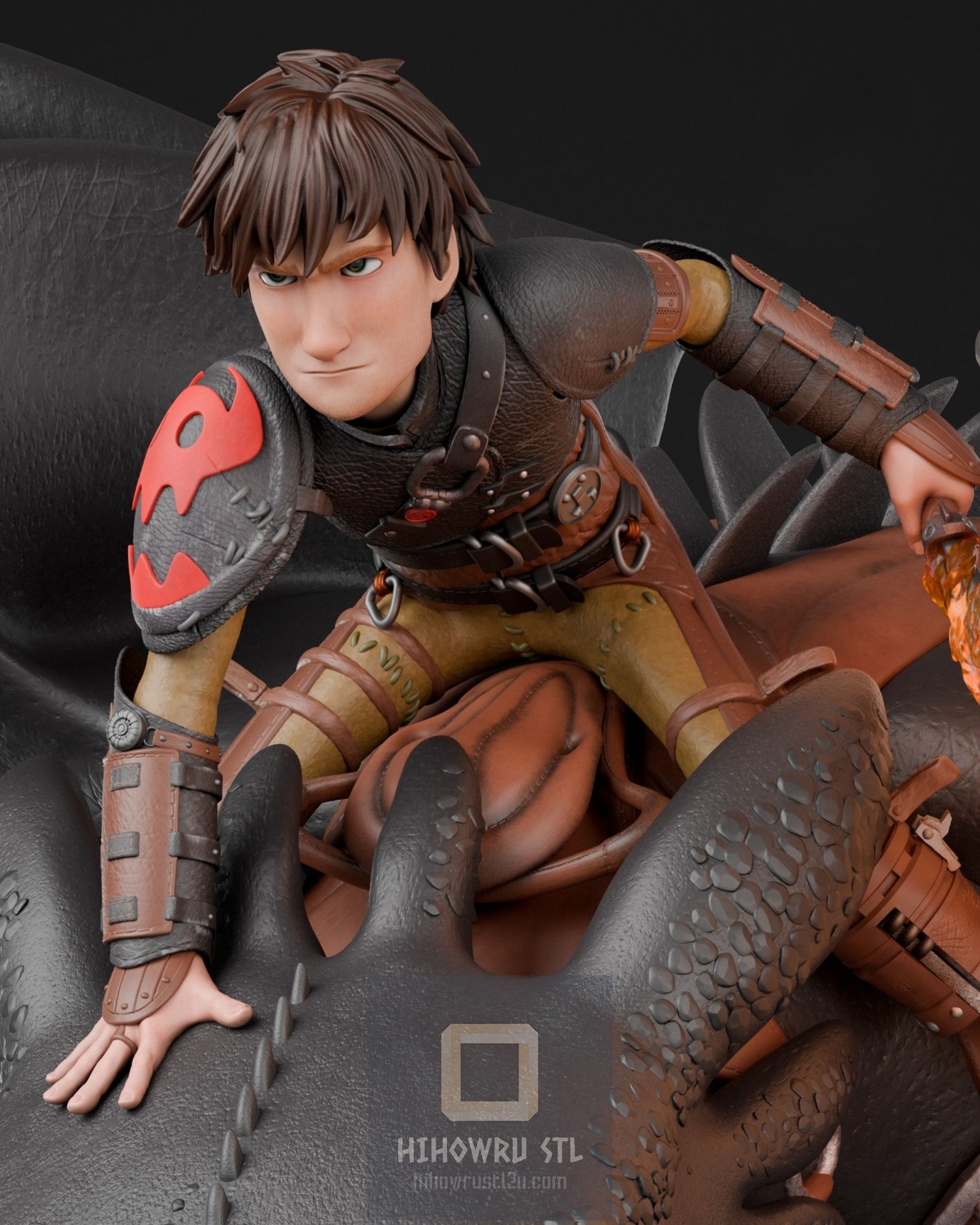 4365 Hiccup AND Toothless - How To Train Your Dragon - STL 3D Print Files