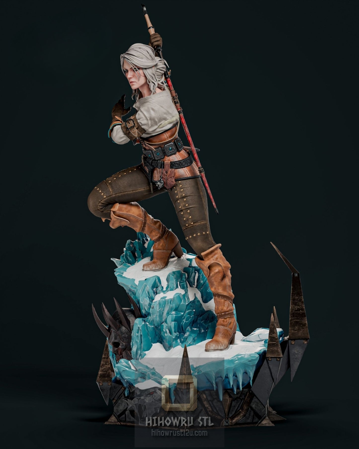 5312 CIRI - The Witcher IV - STL 3D Print Files