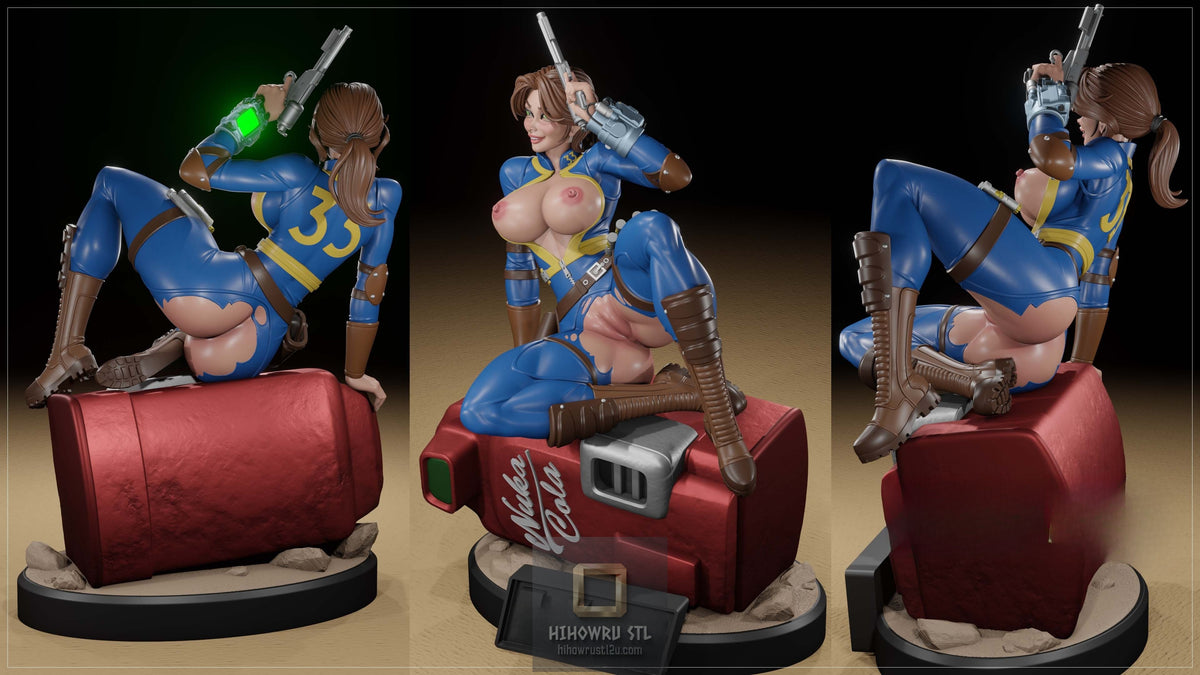 5519 Lucy MacLean NSFW - Fallout - STL 3D Print Files
