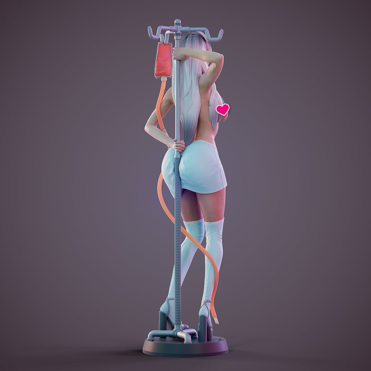 2538 Sweet Nurse NSFW - STL 3D Print Files