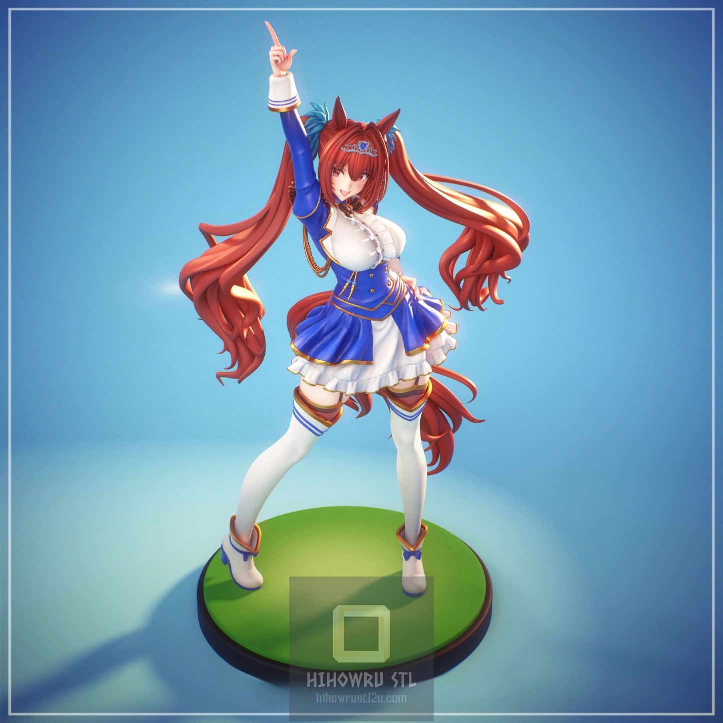 4654 Daiwa Scarlet - Umamusume - STL 3D Print Files