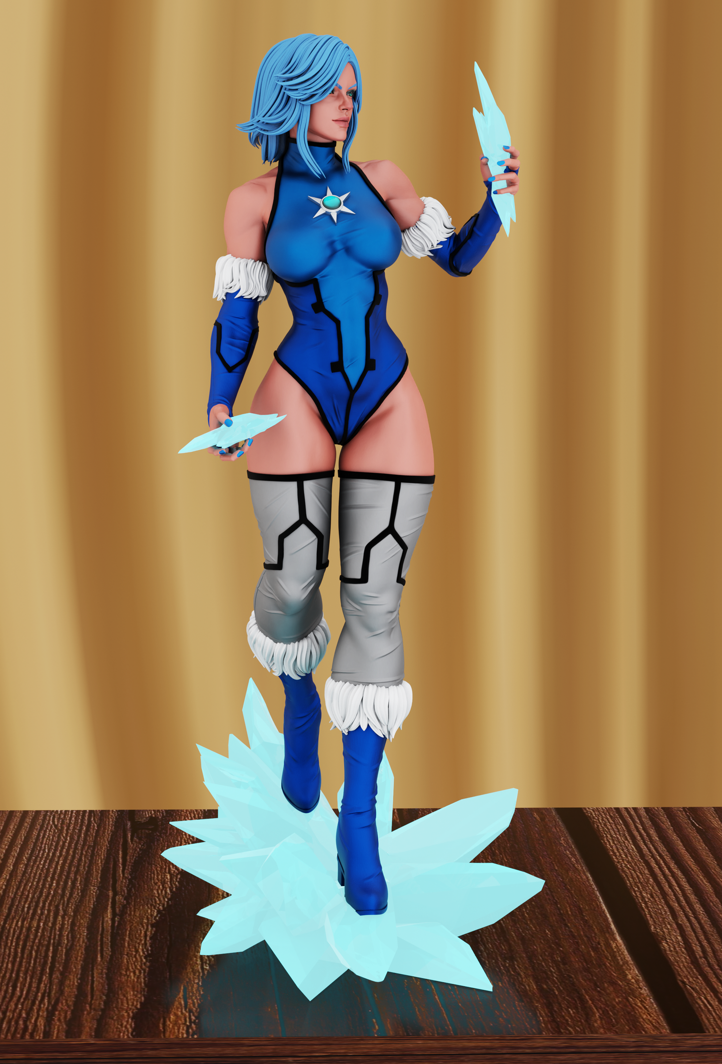 1899 Killer Frost - DC Comics - STL 3D Print Files